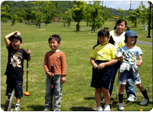 子供たちも楽しいパークゴルフ